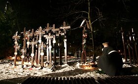 Atminimo laužai žuvusiems sausio 13-ąją atminti