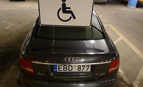 Fotopolicija: AUDI vairuotojas buvo apkaltintas neteisingai