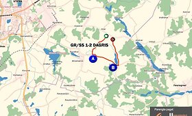 Žiemos ralio &bdquo;Halls Winter Rally 2010&ldquo; žemėlapiai