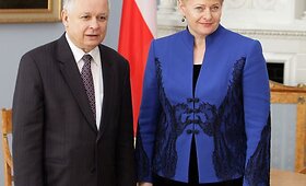 Paskutinis Prezidento Lecho Kaczynskio susitikimas su Dalia Grybauskaite