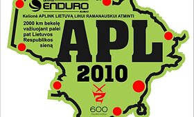 Žygio motociklais &bdquo;Aplink Lietuvą 2010&ldquo; dalyviai