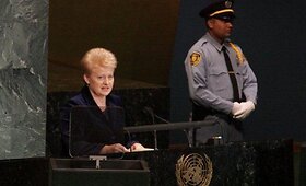 Dalios Grybauskaitės kalba JT Generalinės asamblėjos debatuose