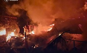 Rusijos atakos prie&scaron; Kyjivą birželio 23-iosios naktį padariniai