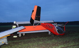Ultralengvojo lėktuvo avarija Paluknio aerodrome