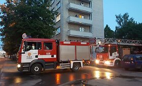 Gaisras Gerosios Vilties gatvėje
