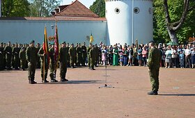 Tauragėje prisiekė beveik 400 Lietuvos karių