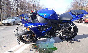 Per avariją Vilniuje susižalojo motociklininkas