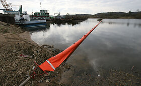 Kauno žiemos uosto akvatorijoje ekologinė nelaimė