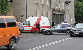 Per avariją Lvovo g. Vilniuje sužalotas žmogus