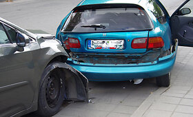 Marijampolėje automobilis &bdquo;Toyota Avensis&ldquo; taranavo &bdquo;Honda Civic&ldquo;