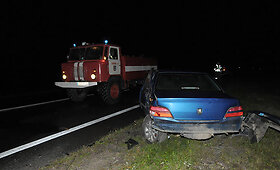 Avarija greitkelyje Vilnius-Panevėžys: susidūrė trys lengvieji automobiliai ir vilkikas