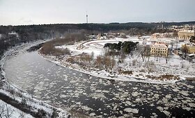 Neryje ties Vilniumi jau pasirodė ižas