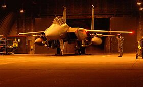 JAV naikintuvas F-15E &bdquo;Strike Eagle&ldquo;