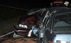 Vilniuje susidūrė du automobiliai, nukentėjo trys žmonės