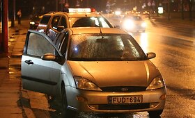 Automobilis Vilniuje partrenkė tris mergaites
