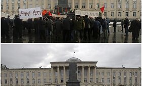 Goryje slapta i&scaron;montuota Stalino statula