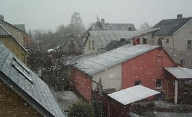 Kai kur Lietuvoje i&scaron; dangaus biro sniegas ir kru&scaron;a