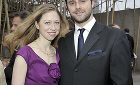 Chelsea Clinton su vyru Marcu Mezvinsky