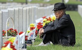 Pietų Korėja pagerbia žuvusius karius