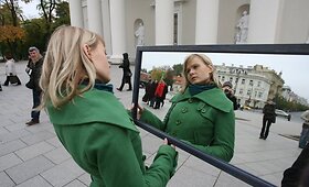 Prie pilieti&scaron;ko &bdquo;flash mob&ldquo; Katedros aik&scaron;tėje vilniečiai neprisijungė