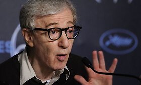 Woody Alleno filmo spaudos konferencija