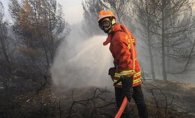 Netoli Marselio siautė mi&scaron;ko gaisras