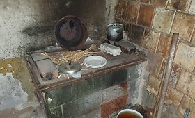 Mažeikių rajone, Viek&scaron;nių miestelyje, parduodama pusė gyvenamojo namo