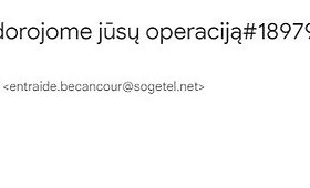 Tai &ndash; ne &bdquo;LP Express&ldquo;, tai &ndash; sukčiai