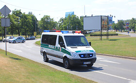 Vilniuje susidūrė du lengvieji automobiliai