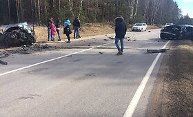 Prie Nemenčinės &ndash; automobilių kaktomu&scaron;a 