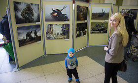Tado Dambrausko fotokonkurso &bdquo;Lietuvos kariuomenė fotografijoje 2014-2015&ldquo; nugalėtojų apdovanojimų ceremonija