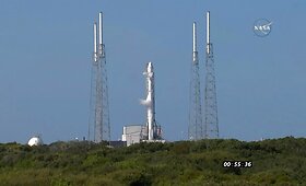 Vos pradėjusi kilti sprogo bepilotė &bdquo;SpaceX&ldquo; raketa