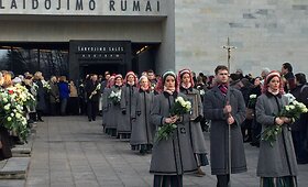 Maestro Sauliaus Sondeckio laidotuvės