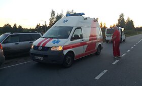 Klaipėdoje &ndash; motorolerio avarija 