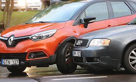Vilniaus Olandų gatvėje susidūrė du automobiliai 