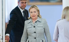 Jungtinių valstijų valstybės sekretorė Hilary Clinton &ndash; Lietuvoje