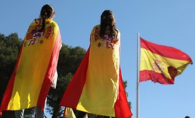 Madride prasidėjo Katalonijos nepriklausomybės prie&scaron;ininkų demonstracija