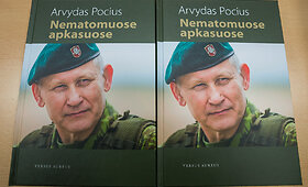 Knygos &bdquo;Nematomuose apkasuose&ldquo; pristatymas Vilniaus įgulos karininkų ramovėje