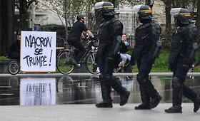Prancūzijoje &ndash; protestai prie&scaron; E.Macrono reformas