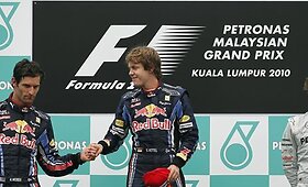 &bdquo;Formulės-1&ldquo; lenktynės: Malaizijoje laimėjo Vettelis