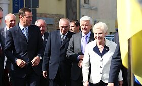 Vilniuje atidengtas paminklas Tarasui &Scaron;evčenkai