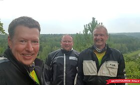 &bdquo;Mototurizmo ralis&ldquo;: motociklininkai ant Punios piliakalnio