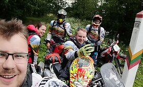 Kelionė motociklais Lietuvos perimetru &bdquo;APL 2018&ldquo;
