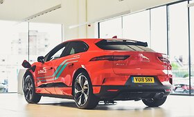 Elektromobilio &bdquo;Jaguar I-Pace&ldquo; pristatymas Vilniuje