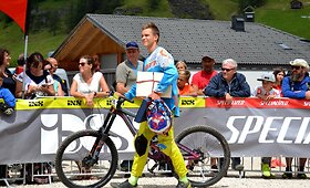 Rokas Sviderskis dviračių &bdquo;downhill&ldquo; varžybose