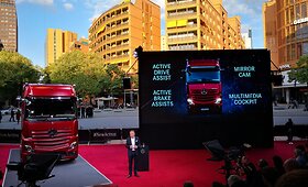 &bdquo;Mercedes Actros&ldquo; pasaulinė premjera Berlyne