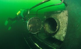  &bdquo;Wilhelmas Gustloffas&ldquo; po tragedijos guli Baltijos dugne