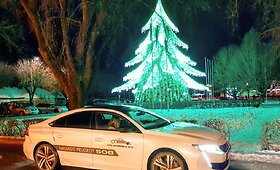 Lietuvos Metų automobilis 2019 &bdquo;Peugeot 508&ldquo;: kalėdinė kelionė per Lietuvą