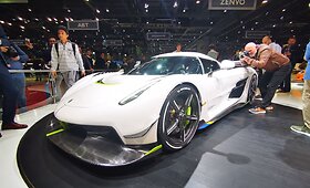 Superautomobilis &bdquo;Koenigsegg Jesko&ldquo;, i&scaron;vystantis 1600 AG