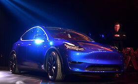 &bdquo;Tesla Model Y&ldquo; pristatymas Kalifornijoje